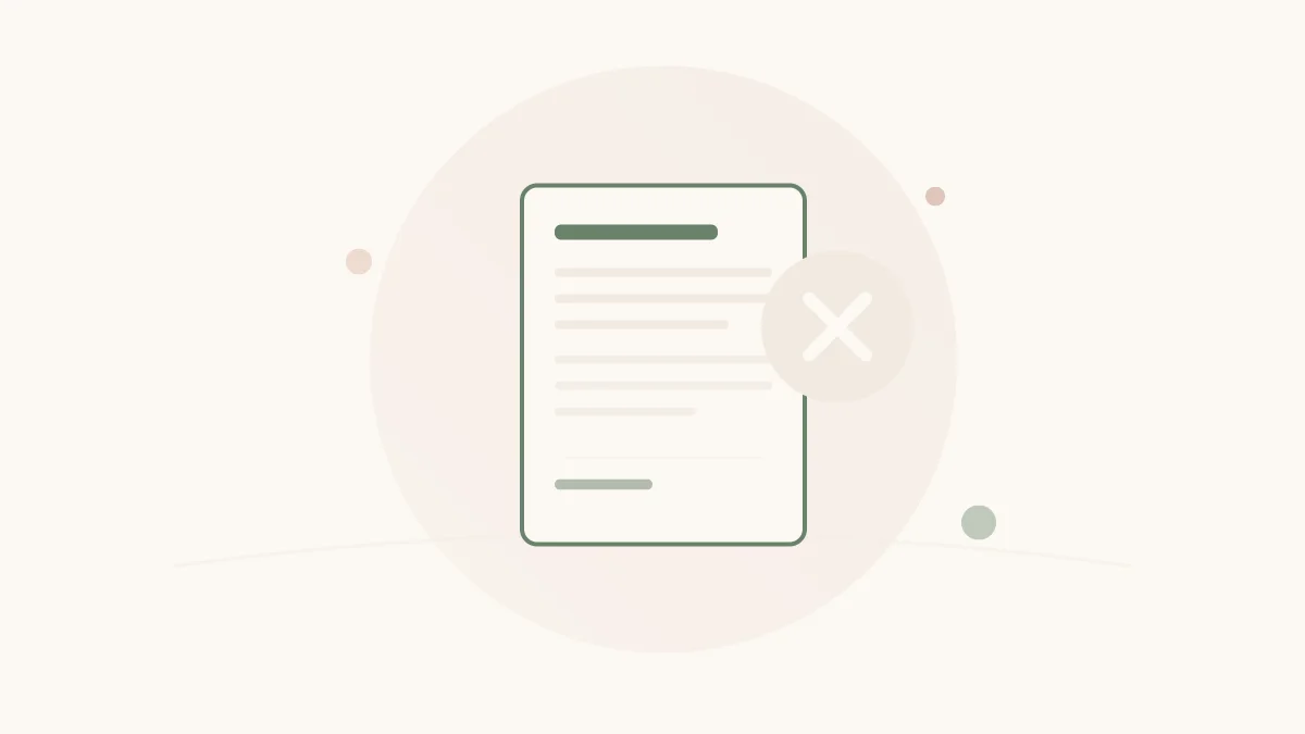Symbolische illustratie van abonnementen opzeggen na overlijden met contract en vriendelijk kruisje