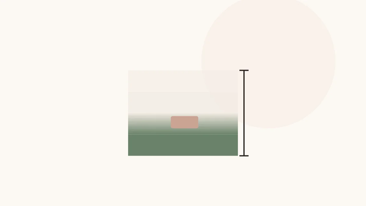 Illustratie van een doorsnede van de grond in laagjes, ter uitleg van hoe diep een graf is